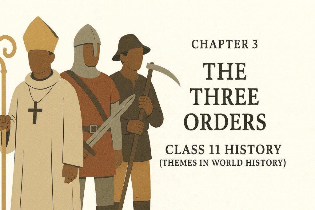 कक्षा 11वीं इतिहास नोट्स: अध्याय 04 – तीन वर्ग (The Three Orders) – CBSE/RBSE/NCERT/RSCERT