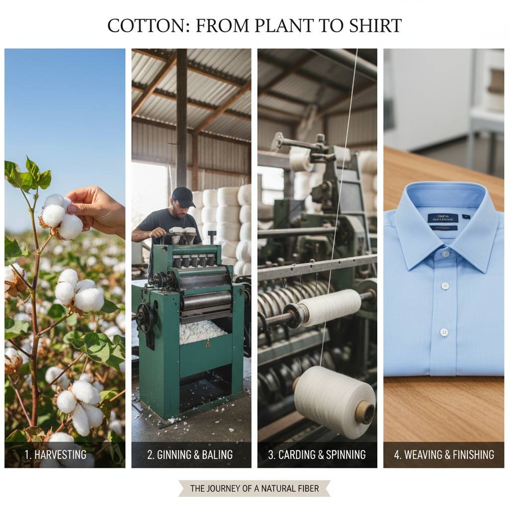 A bustling English cotton mill in the 19th century