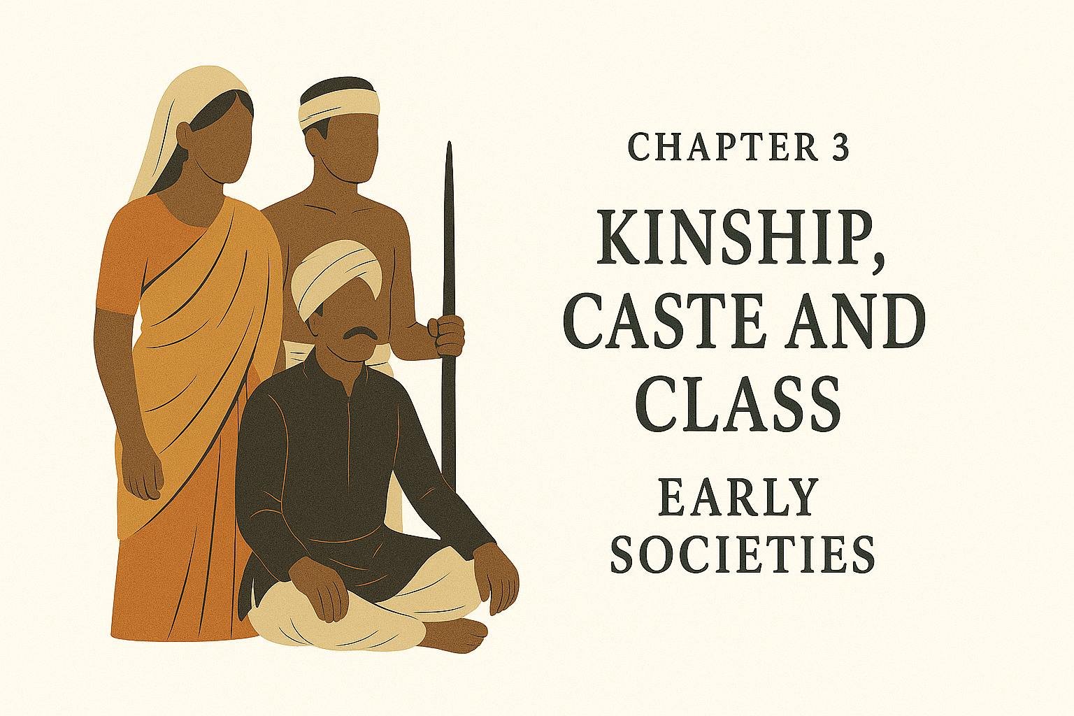 कक्षा 12वीं इतिहास नोट्स: अध्याय 03 – बंधुत्व, जाति तथा वर्ग (लगभग 600 ई.पू. से 600 ई.) – CBSE/RBSE/NCERT/RSCERT